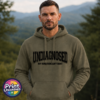 Undiagnosed But Something Ain't Right slogan on Everyday hoodie khaki model - Print Unleashed