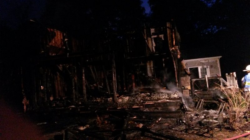 1st Due House Fire in Purcellville