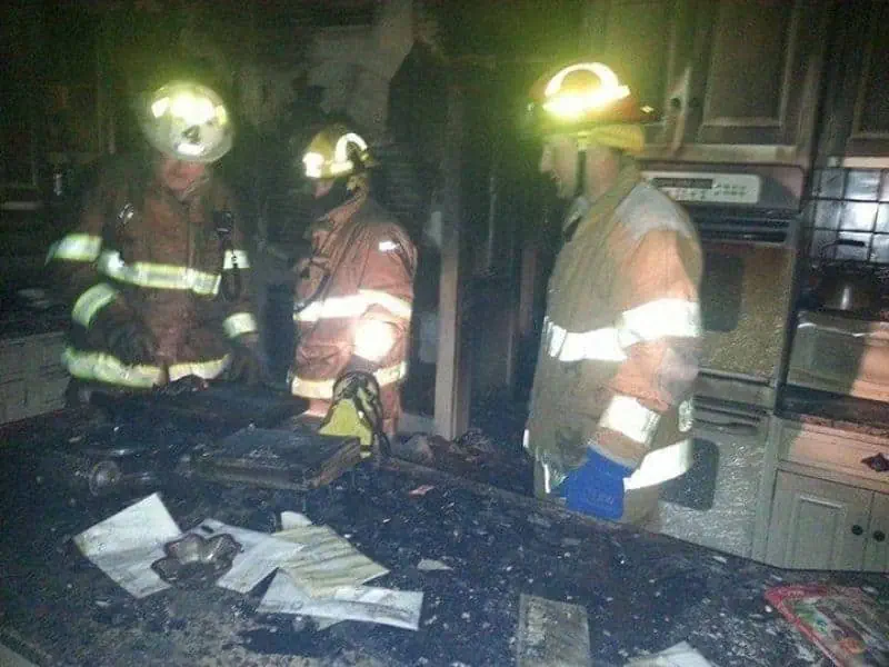 Crew 5 works Structure Fire in Clarke County