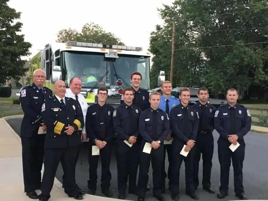 Town Recognition for New FF’s and EMT’s