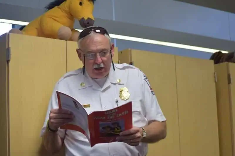 Reading to Children about Fire Safety
