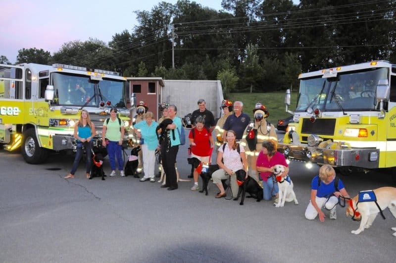 Guiding Eyes for the Blind Puppies Visit