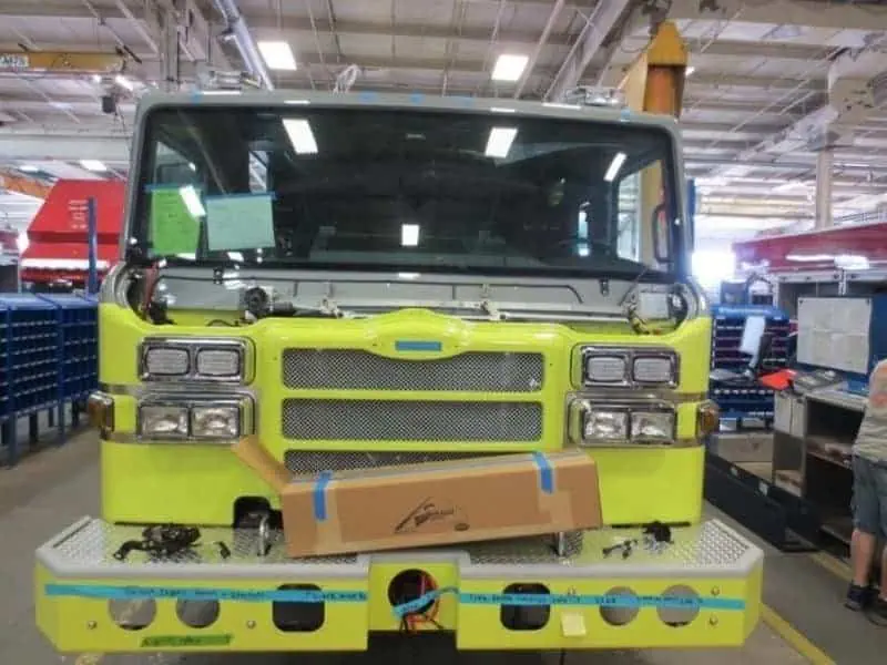 Great Progress with Our New Tower Ladder