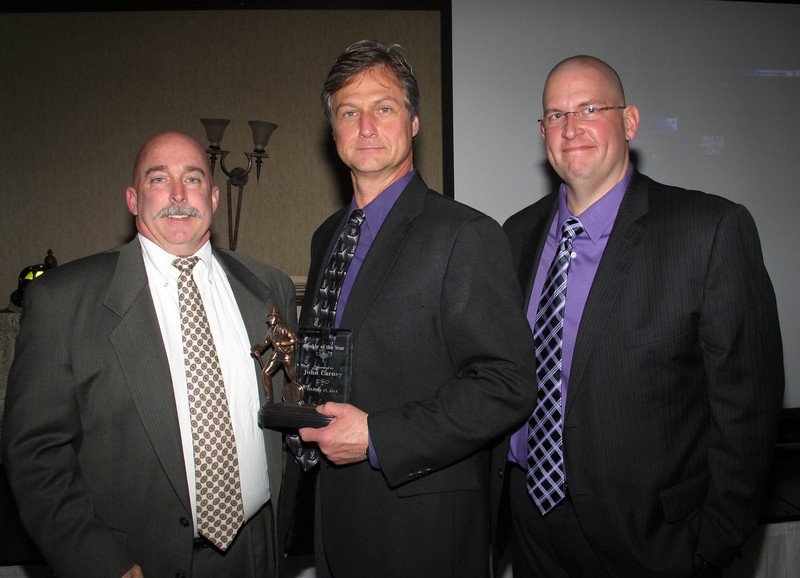 John Carney earns Rookie of the Year Honors