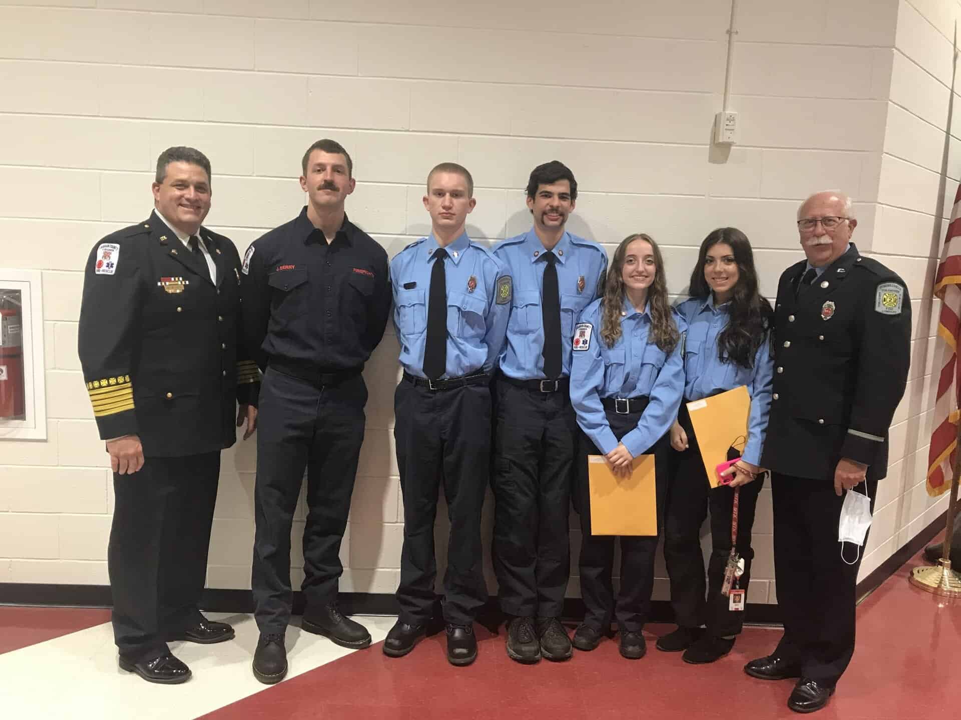 PVFC Members Graduate Fire, EMT Class
