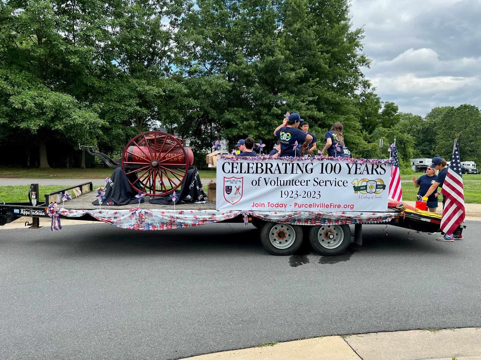 PVFC and the Purcellville July 4th Parade