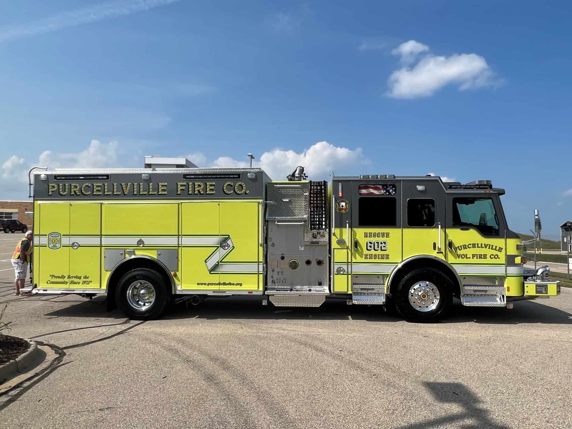 Final Inspection of New PVFC Rescue Engine