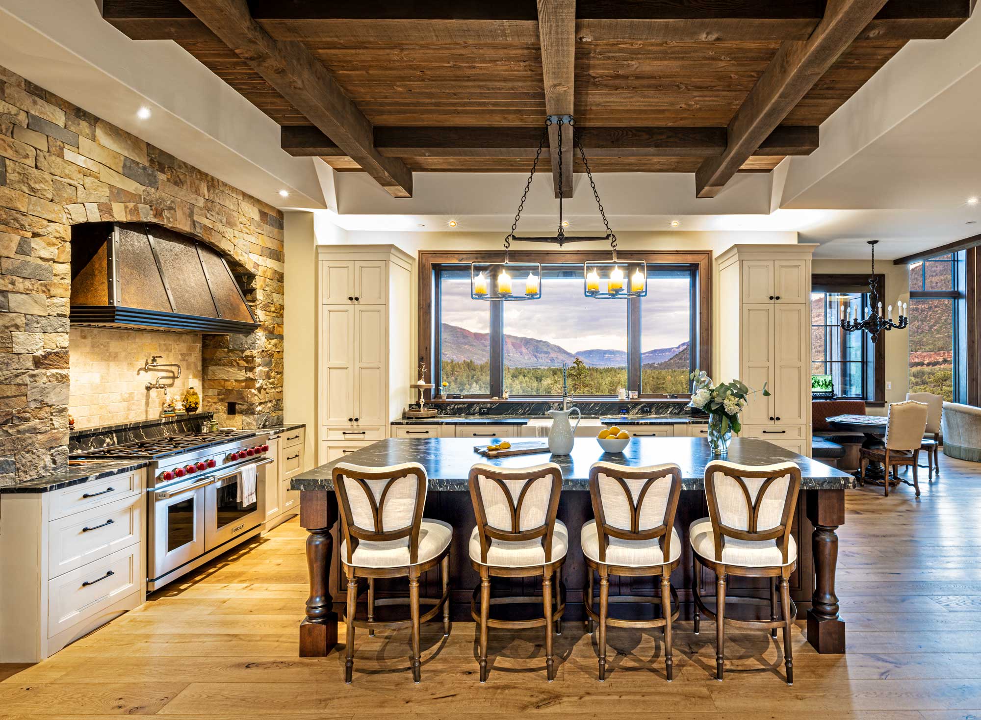 Reynolds Ash + Associates Architecture & Engineering kitchen design.
