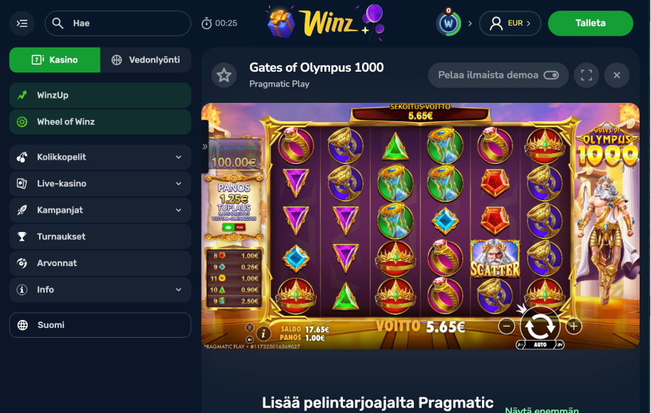 Winz nettikasino