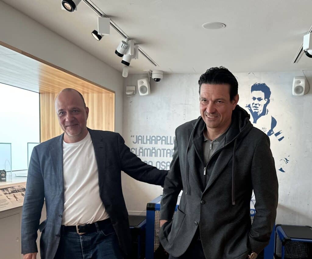 Jan Walden ja Jari Litmanen