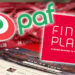 Kuvassa PAF:n ja Finnplayn logot.