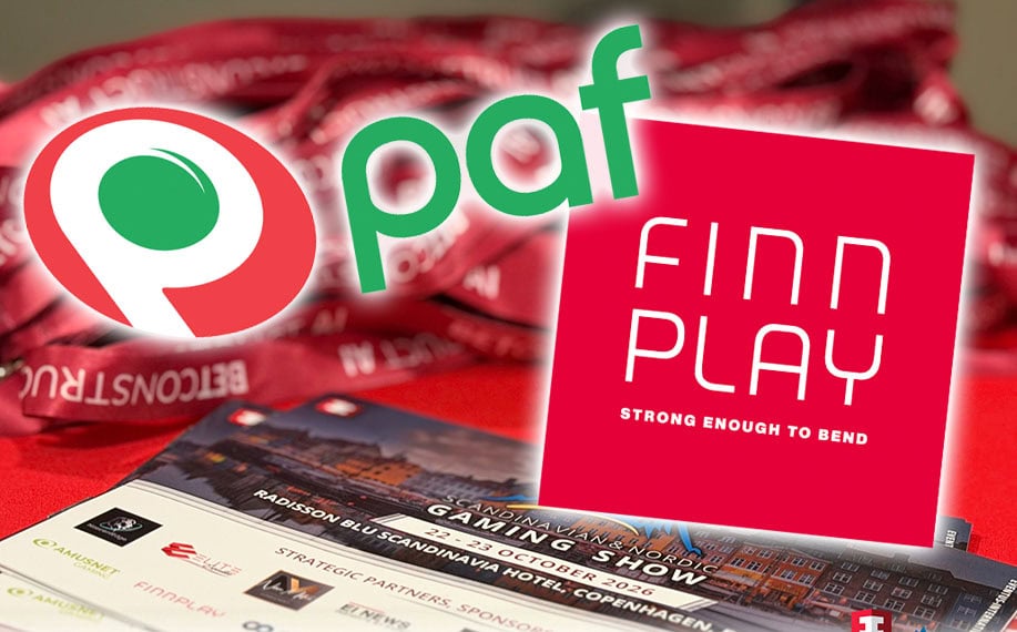 Kuvassa PAF:n ja Finnplayn logot.