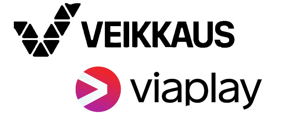 Veikkauksen ja Viaplayn logot.
