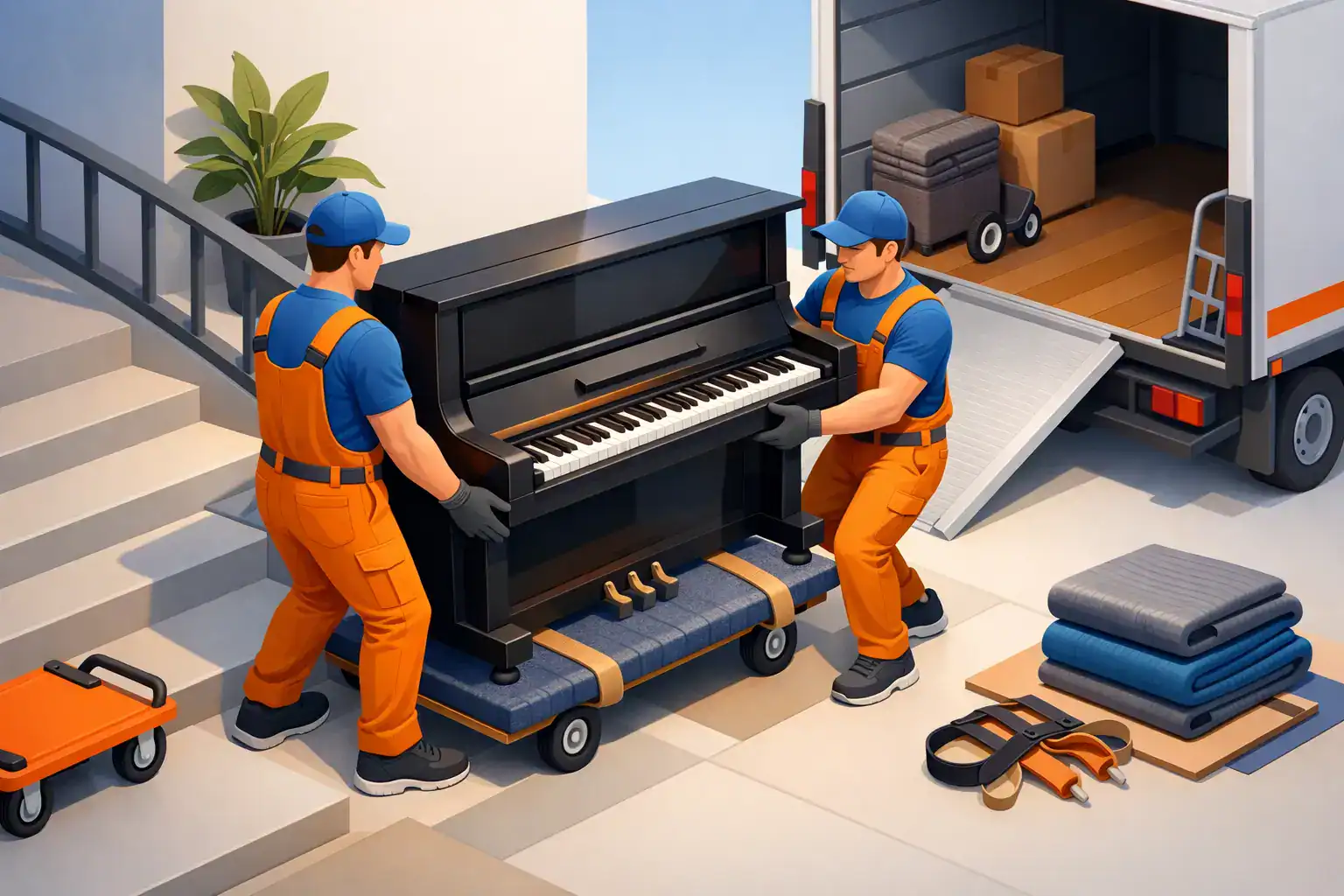 How to Move a Piano Safely