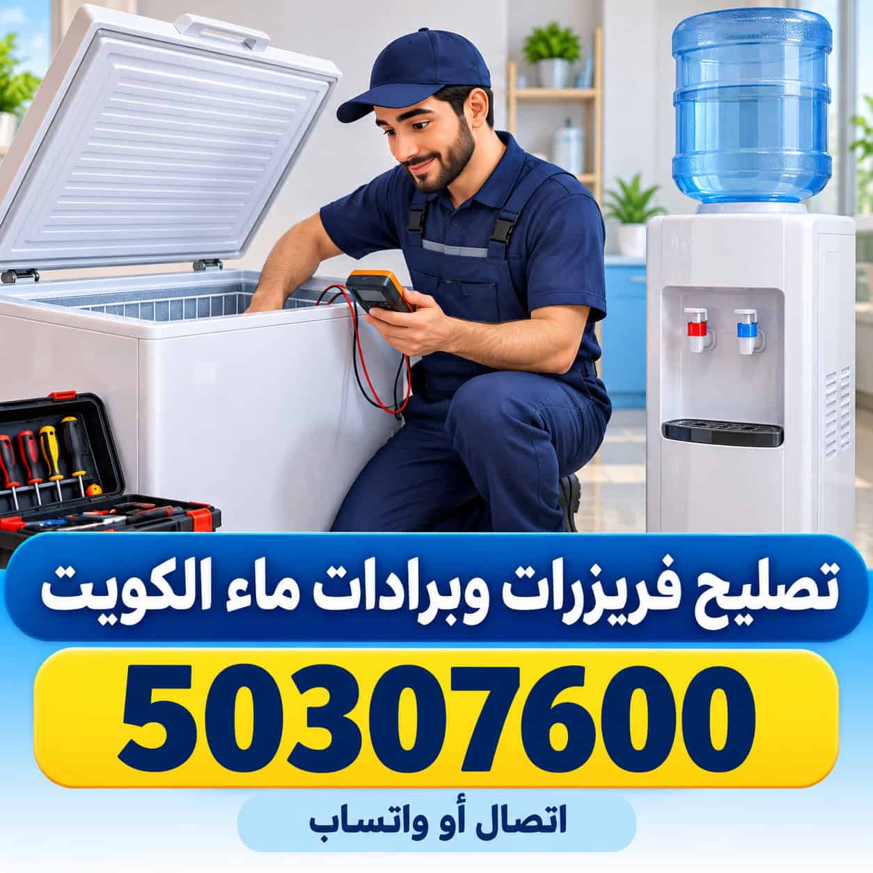 تصليح فريزرات وبرادات ماء الكويت