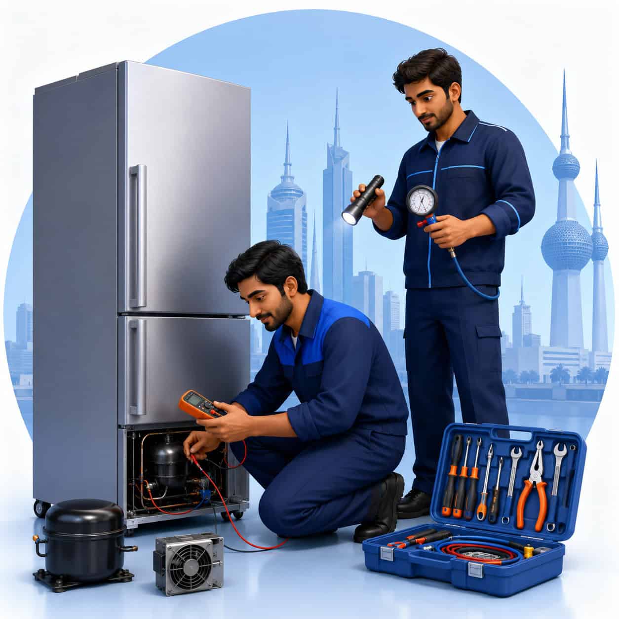 فني ثلاجات