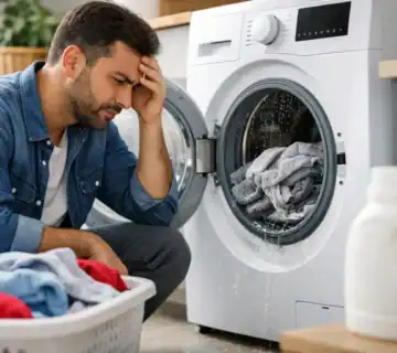 لماذا الغسالة لا تعصر؟ الأسباب والحل