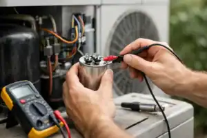 طريقة فحص مكثف المكيف خطوة بخطوة