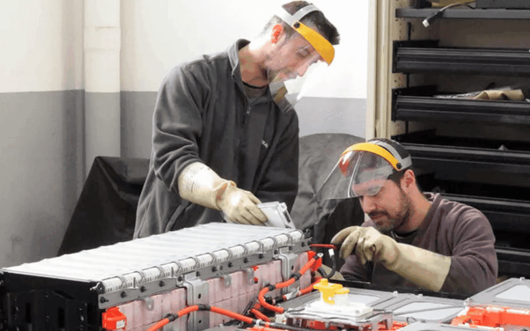 Reparación batería coche eléctrico