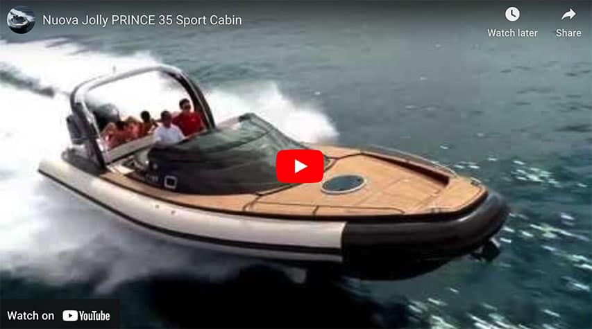 Nuova Jolly Prince 35 Sport Cabin RIB Yamaha Powered Nuova Jolly Prince 35 Sport Cabin RIB Yamaha Powered @ RIBs ONLY - Home of the Rigid Inflatable Boat