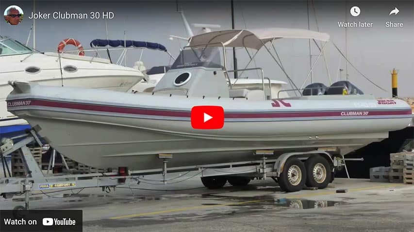 RIB Joker Clubman 30 Twin Yamaha RIB Joker Clubman 30 Twin Yamaha @ RIBs ONLY - Home of the Rigid Inflatable Boat