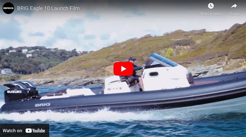 RIB BRIG Eagle 10 Twin Suzuki 350 Launch Film 2017 RIB BRIG Eagle 10 Twin Suzuki 350 Launch Film 2017 @ RIBs ONLY - Home of the Rigid Inflatable Boat