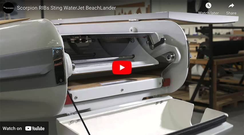 Scorpion RIBs Sting WaterJet BeachLander Scorpion RIBs Sting WaterJet BeachLander @ RIBs ONLY - Home of the Rigid Inflatable Boat