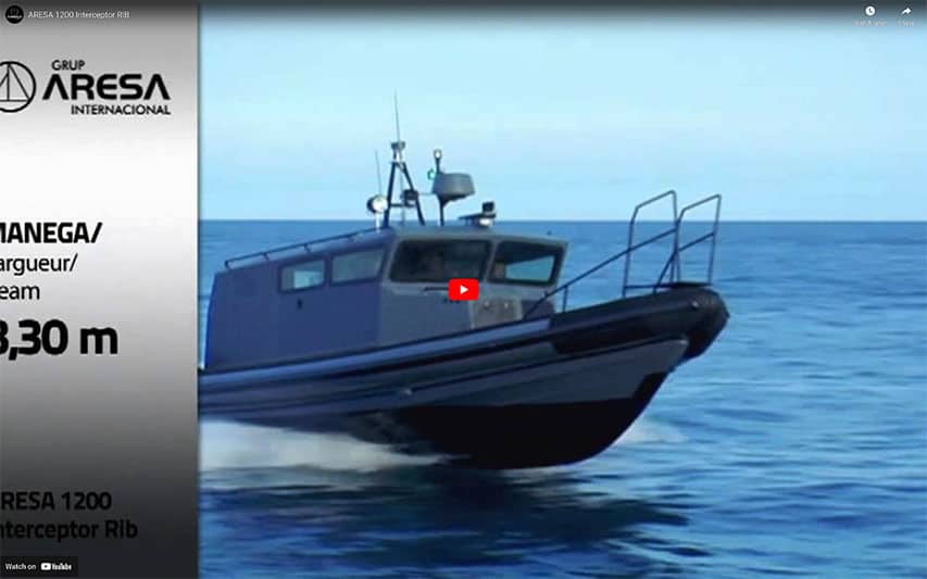 Aresa 1200 Interceptor RIB Aresa 1200 Interceptor RIB @ RIBs ONLY - Home of the Rigid Inflatable Boat