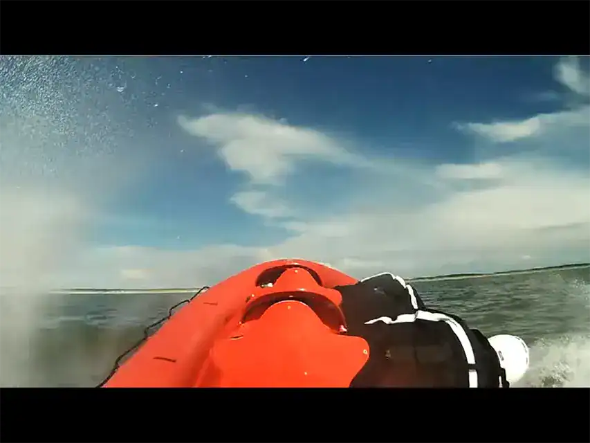 Crash with Osprey Lynx 26 @ RIBs ONLY - Home of the Rigid Inflatable Home