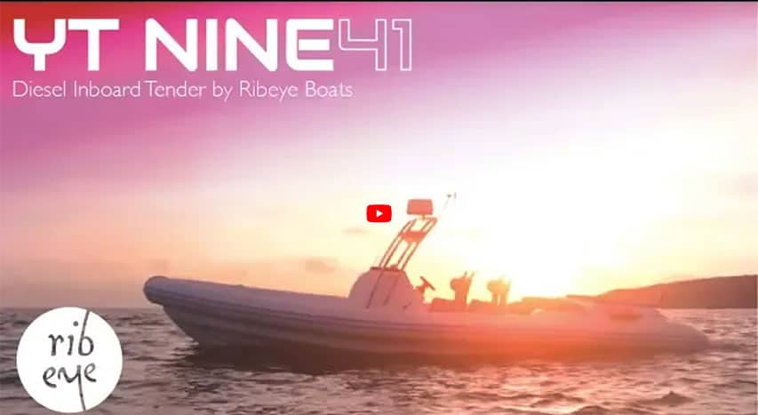 RIB Ribeye YT NINE41 Diesel Inboard Tender RIB Ribeye YT NINE41 Diesel Inboard Tender @ RIBs ONLY - Home of the Rigid Inflatable Boat