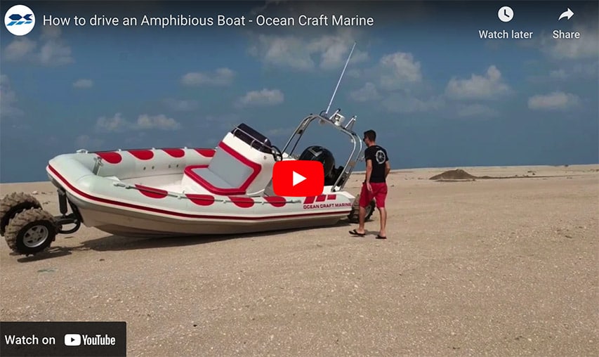 Drive an Amphibious Boat - Ocean Craft Marine RIB Drive an Amphibious Boat - Ocean Craft Marine RIB @ RIBs ONLY - Home of the Rigid Inflatable Boat