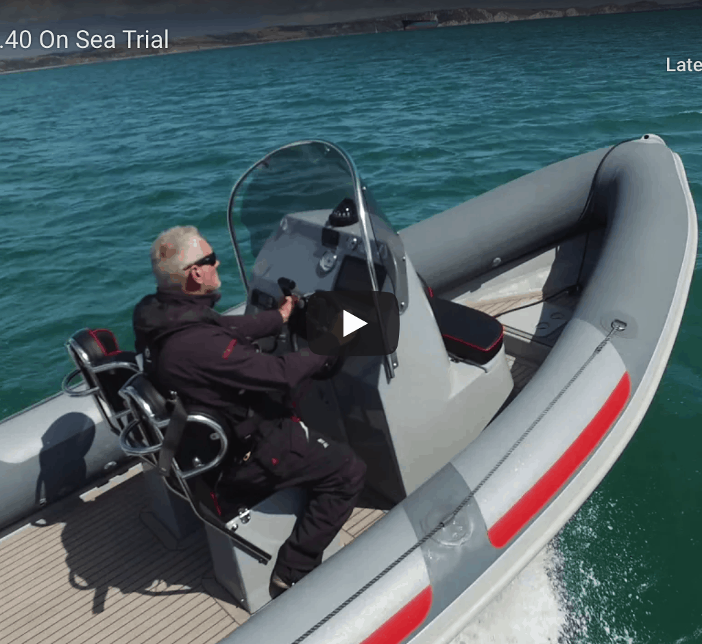 Sea Trial of the Sturdy RIB RIBCRAFT 6.40 RIB Ribcraft 6.40 on Sea Trial @ RIBs ONLY - Home of the Rigid Inflatable Boat