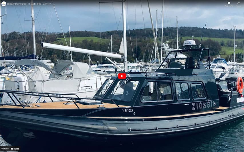 RedBay Stormforce 11 Stealth Rigid Inflatable Boat in Rough Sea RedBay Stormforce 11 Stealth Rigid Inflatable Boat in Rough Sea @ RIBs ONLY - Home of the Rigid Inflatable Boat