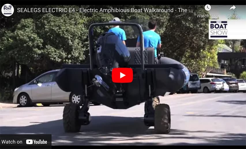 Sealegs Electric E4 - Electric Amphibious RIB Walkaround Sealegs Electric E4 - Electric Amphibious RIB Walkaround @ RIBs ONLY - Home of the Rigid Inflatable Boat
