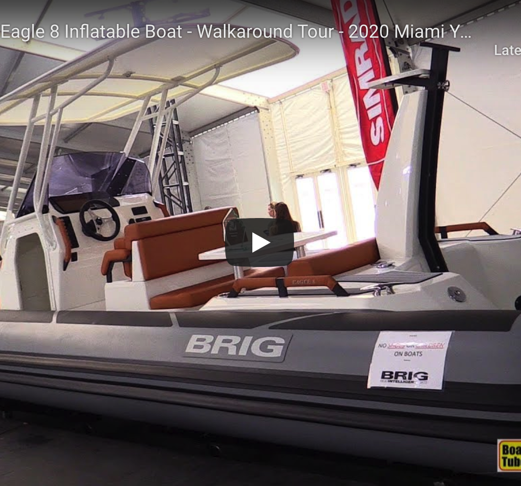 BRIG Eagle 8 RIB - Walkaround Miami Yacht Show Brig Eagle 8 RIB – Walkaround Miami Yacht Show @ RIBs ONLY - Home of the Rigid Inflatable Boat