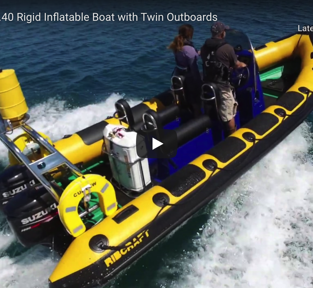 RIBCRAFT 6.40 Rigid Inflatable Boat Twin Suzuki Ribcraft 6.40 RIB with Twin Suzuki Outboards @ RIBs ONLY - Home of the Rigid Inflatable Boat