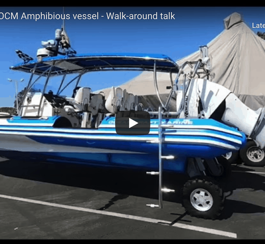 All About OCM 9.5 m Amphibious RIB - Walkaround All About OCM Amphibious RIB – Walkaround Talk @ RIBs ONLY - Home of the Rigid Inflatable Boat