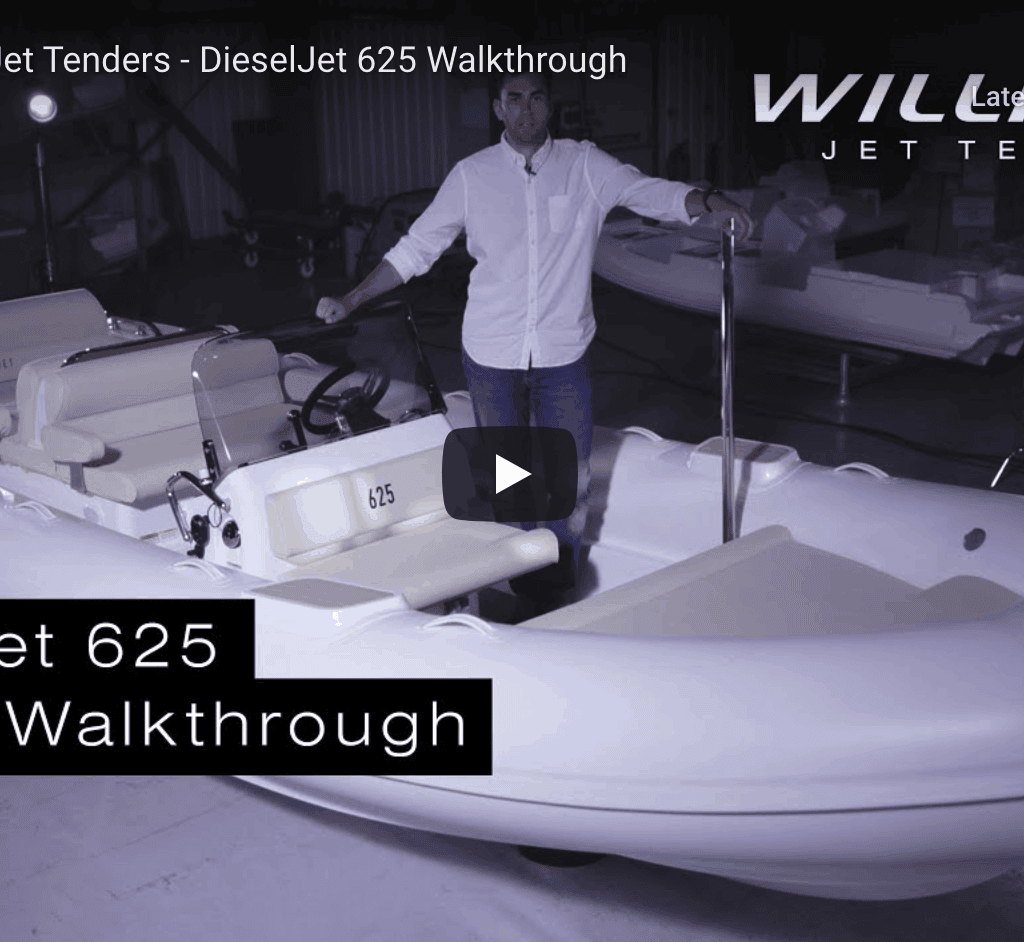 RIBs Williams Jet Tenders - DieselJet 625 Walkthrough RIBs Williams Jet Tenders – DieselJet 625 Walkthrough @ RIBs ONLY - Home of the Rigid Inflatable Boat