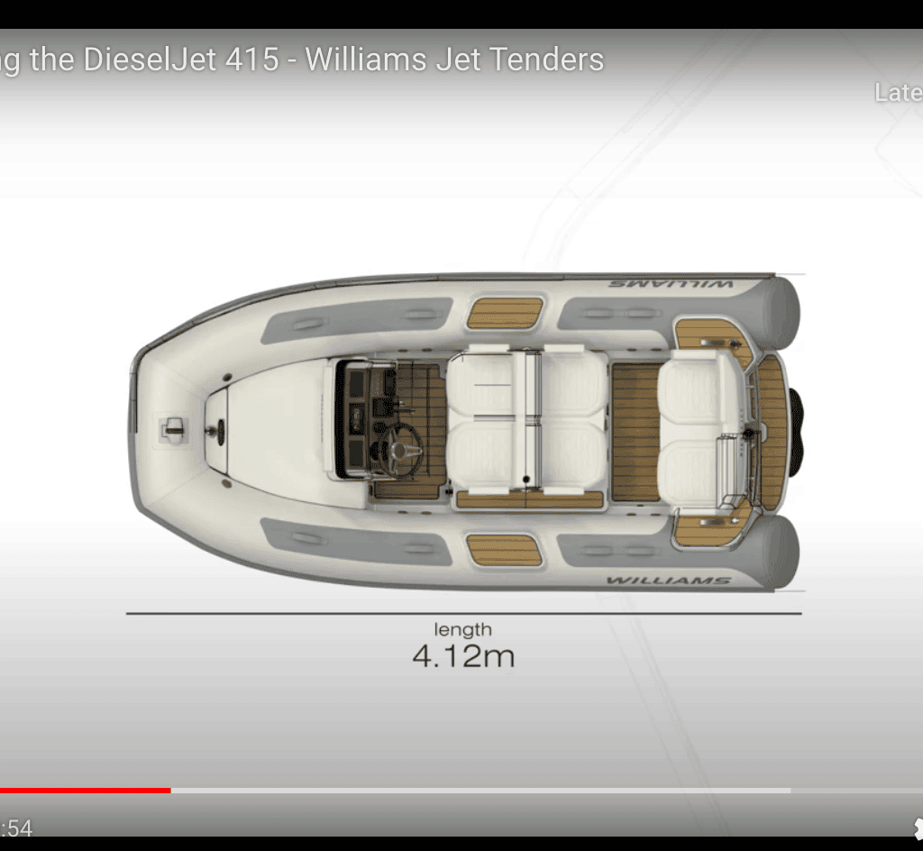 Introducing the DieselJet 415 RIB Williams Jet Tenders Introducing the DieselJet 415 RIB – Williams Jet Tenders @ RIBs ONLY - Home of the Rigid Inflatable Boat