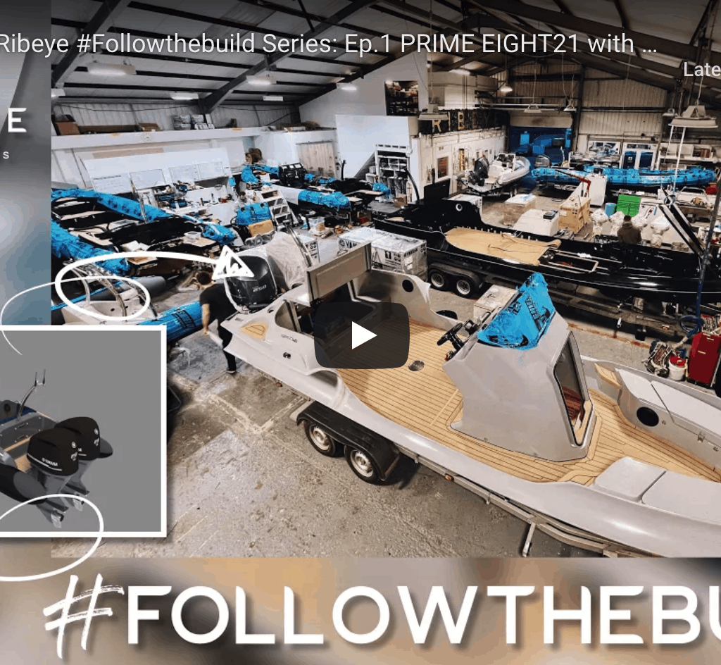 BOAT TV Ribeye Rigid Inflatable Boat PRIME EIGHT 21 with 500 hp - the build 1 BOAT TV Ribeye RIB Prime Eight 21 with 500hp – the build 1 @ RIBs ONLY - Home of the Rigid Inflatable Boat