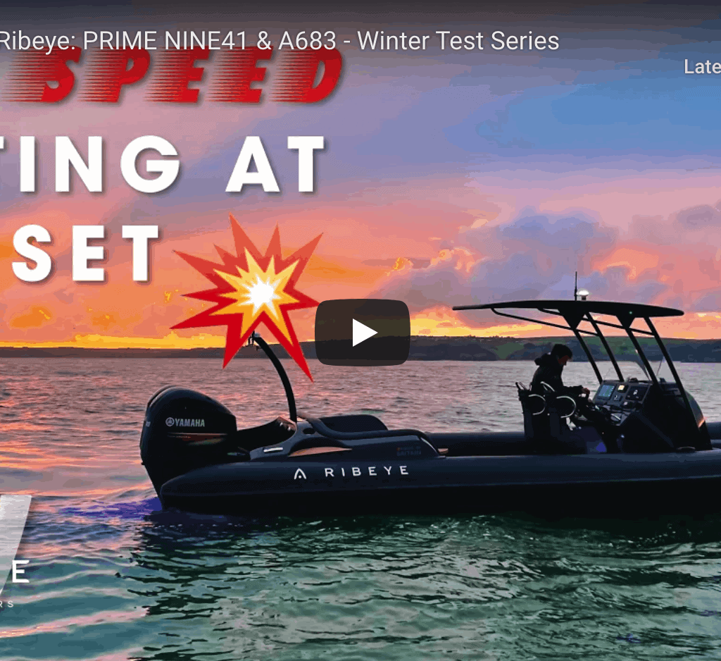 Ribeye PRIME NINE 41 and A683 - Winter Test Series Ribeye Prime Nine41 and A683 – Winter Test Series @ RIBs ONLY - Home of the Rigid Inflatable Boat