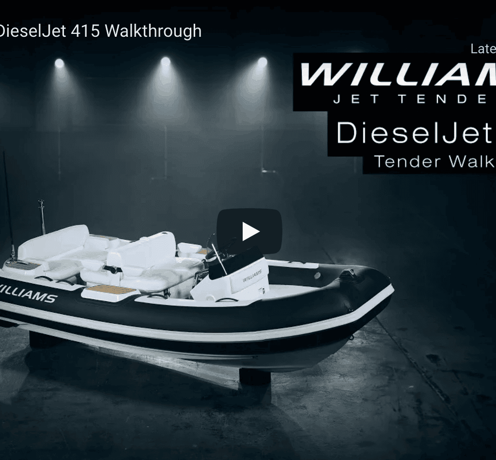Williams DieselJet 415 RIB Walkthrough Williams DieselJet 415 RIB Walkthrough @ RIBs ONLY - Home of the Rigid Inflatable Boat