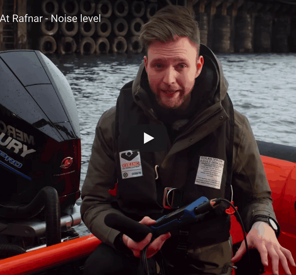 Research At Rafnar - Noise Level With ÖK Hull Research At Rafnar – Noise Level @ RIBs ONLY - Home of the Rigid Inflatable Boat