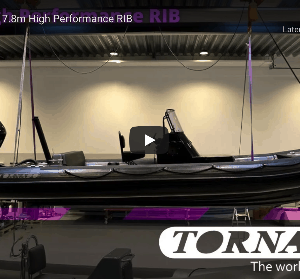 Tornado® 7.8 m High Performance RIB Tornado® 7.8m High Performance RIB @ RIBs ONLY - Home of the Rigid Inflatable Boat