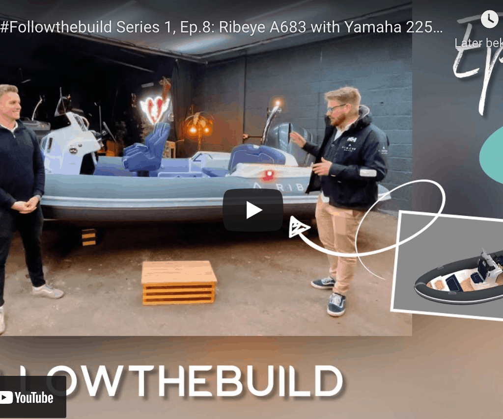 #Followthebuild Series 1 Ep 8: Ribeye A683 RIB Yamaha 225 hp Powered #Followthebuild Series 1 Ep 8: Ribeye A683 RIB with Yamaha 225hp Walkthrough @ RIBs ONLY - Home of the Rigid Inflatable Boat