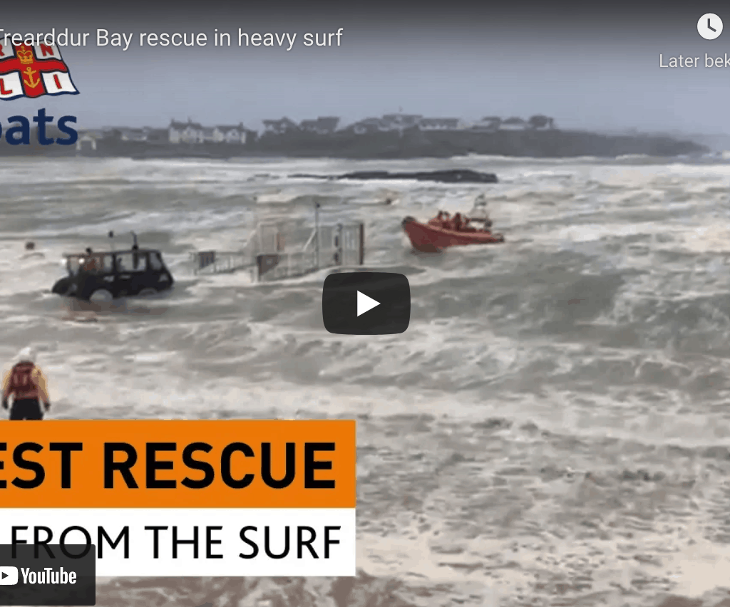 RNLI Trearddur Bay Rescue in Heavy Surf With a RIB in Very Big Sea RNLI Trearddur Bay Rescue in Heavy Surf With a RIB in Very Big Sea @ RIBs ONLY - Home of the Rigid Inflatable Boat