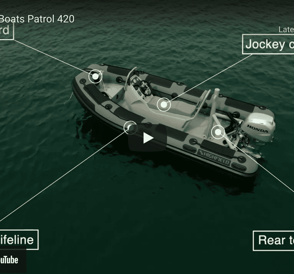 Highfield Boats Patrol 420 RIB Highfield Boats Patrol 420 RIB @ RIBs ONLY - Home of the Rigid Inflatable Boat