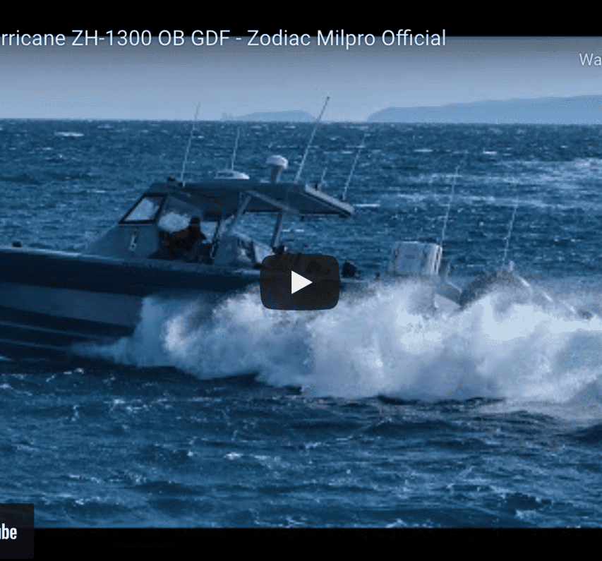 Zodiac Hurricane™ ZH-1300 OB GDF Zodiac Milpro™ Official Zodiac Hurricane ZH-1300 OB GDF – Zodiac Milpro Official @ RIBs ONLY - Home of the Rigid Inflatable Boat