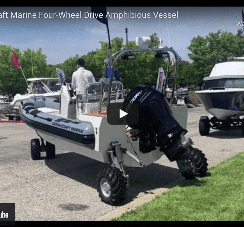 Ocean Craft Marine Four-Wheel Drive Amphibious RIB Ocean Craft Marine Four-Wheel Drive Amphibious RIB @ RIBs ONLY - Home of the Rigid Inflatable Boat