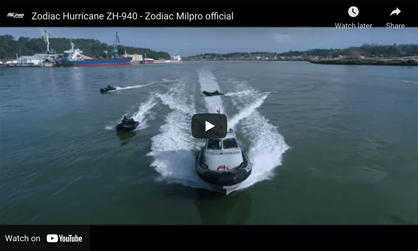 Zodiac Hurricane™ ZH-940 Yamaha Powered Zodiac Hurricane ZH-940 Yamaha Powered @ RIBs ONLY - Home of the Rigid Inflatable Boat